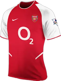 Arsenal Shirt 2003/04 Season
