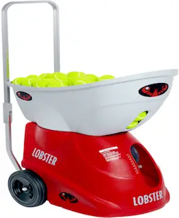 Lobster Elite Freedom Battery Powered Tennis Ball Machine