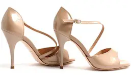 Nude Metallico by Comme il Faut best tango shoes