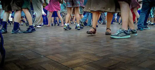 swing dance shoes