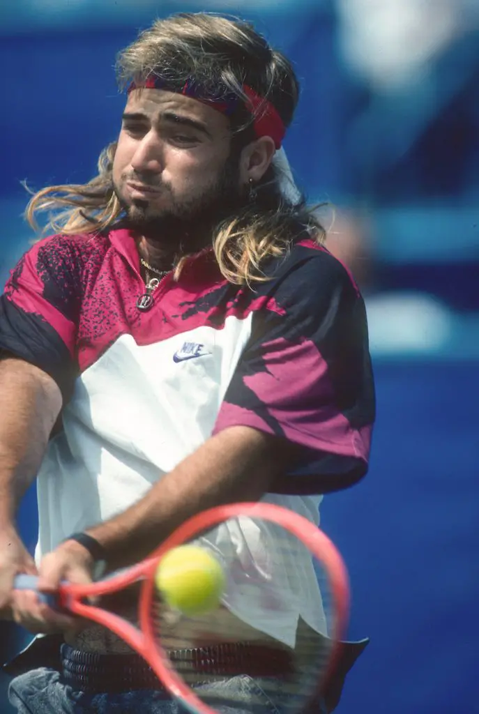 What to wear to play tennis Andre Agassi