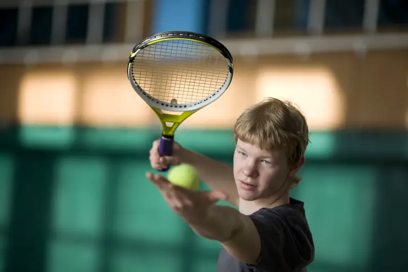 How to Toss a Tennis Ball